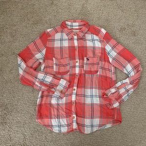 Abercrombie and Fitch Plaid Button Down